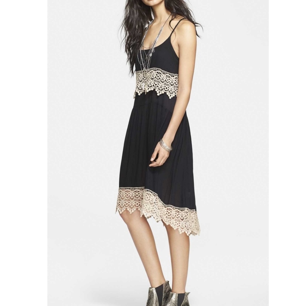 Free People | Crinkled Crepe Star Slip